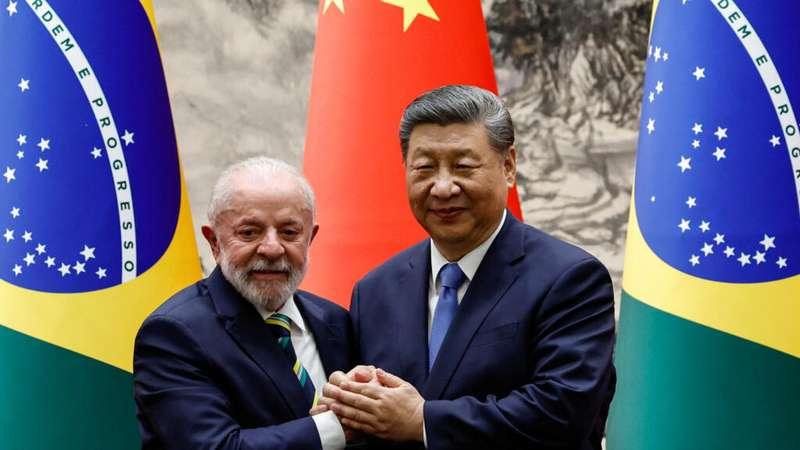 Lula da Silva y Xi Jinping