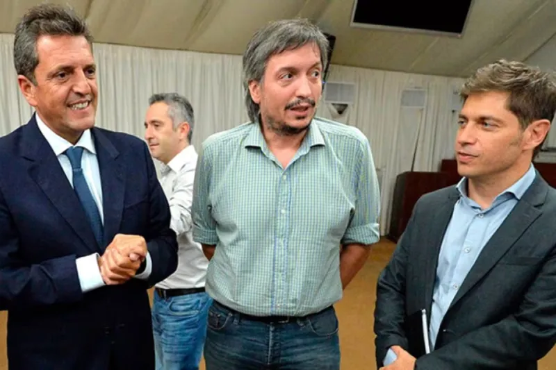 El peronismo reúne a Kicillof, Massa y Máximo Kirchner en una cumbre clave para definir su estrategia política